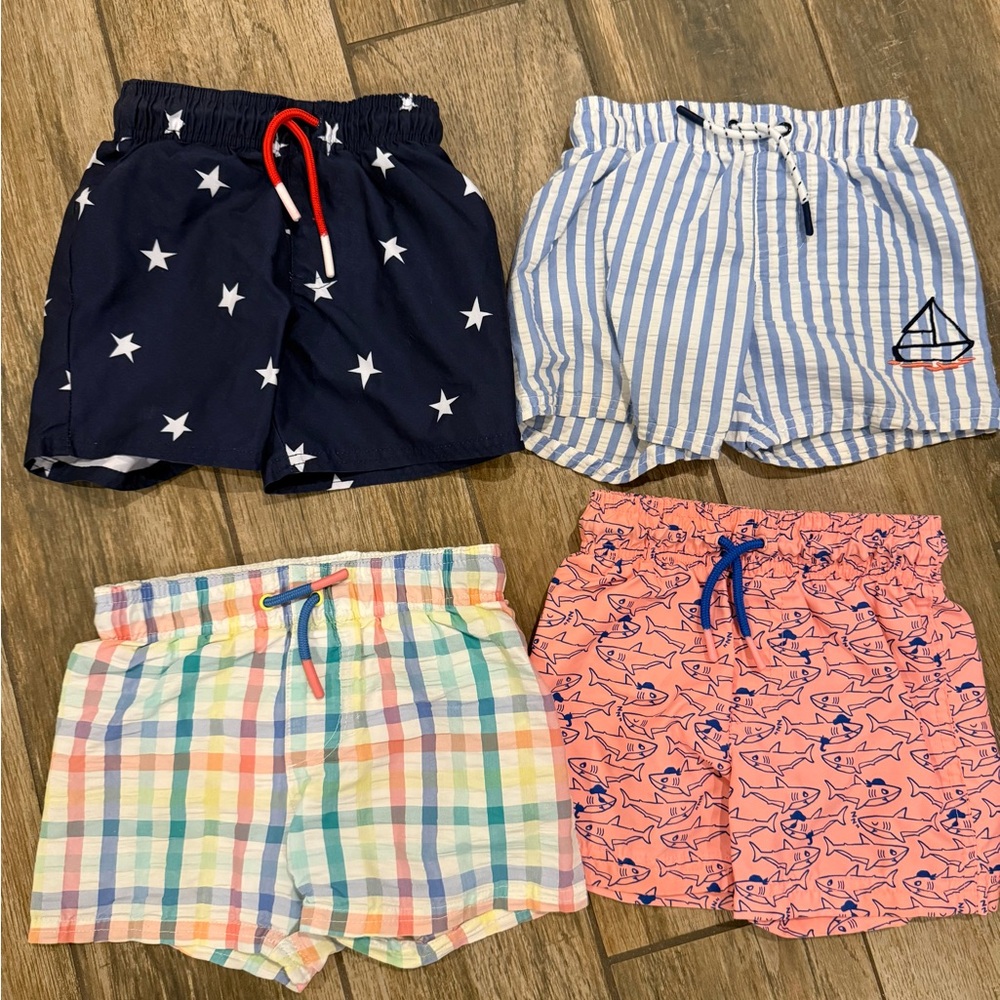 Kids' Assorted Patterned Shorts Set